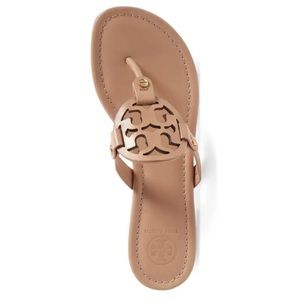 Tory Burch miller leather sandals make up size 7M
